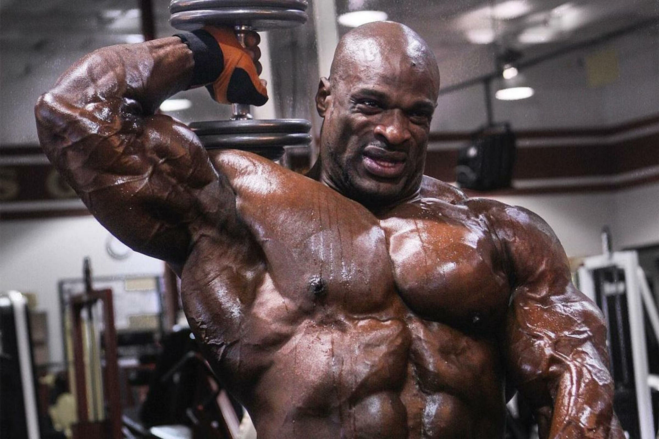 Big Black Bodybuilder