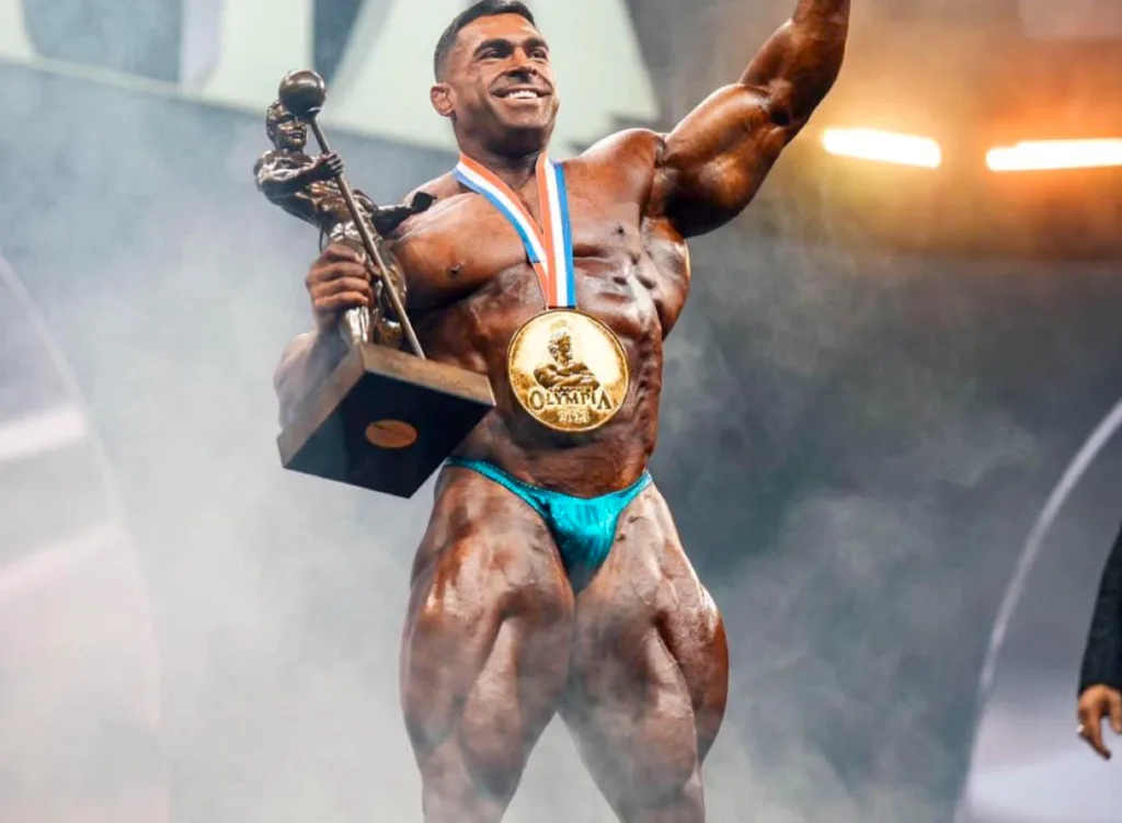 Derek Lunsford Champion Mr Olympia 212